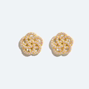 Plum Flower Earrings