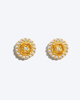 Éclat Citrine Earrings - Suarga Jewellery