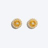 Éclat Citrine Earrings - Suarga Jewellery