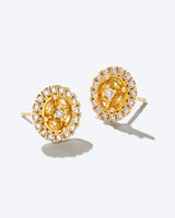 Éclat Citrine Earrings - Suarga Jewellery